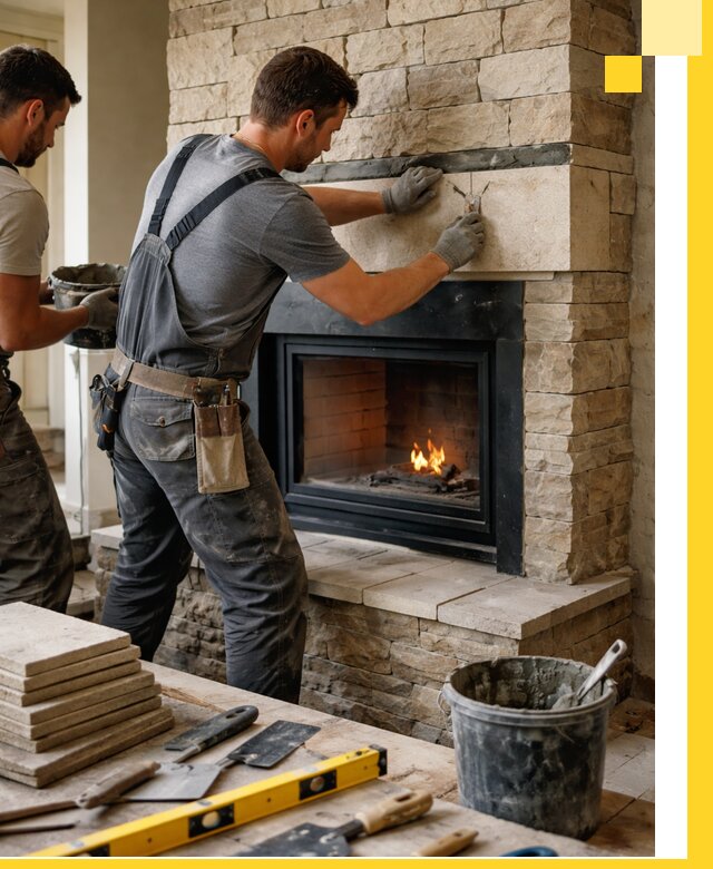 Проектирование и установка открытых каминов в Вязьме