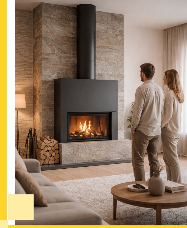 Закрытые камины под ключ в Вязьме от 123384 р., ЭриданВзь