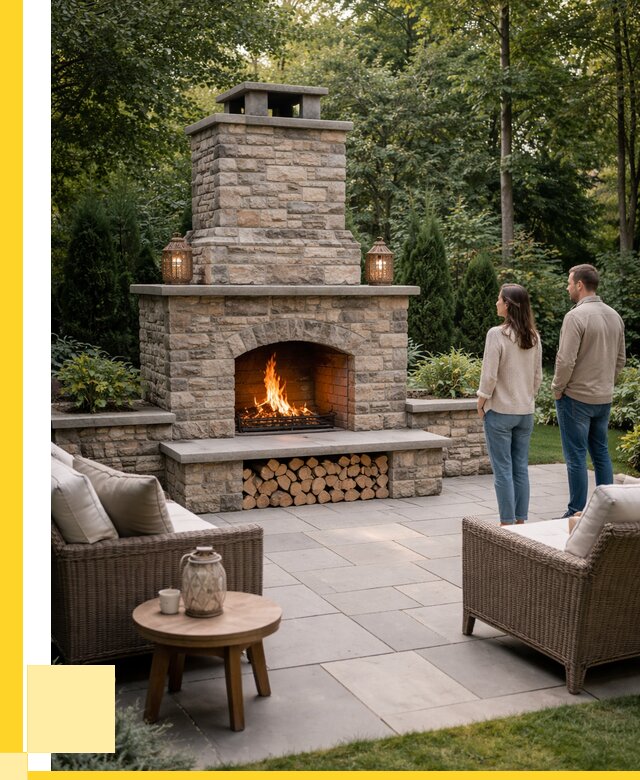 Уличные камины из кирпича в Вязьме от 154230 р. | ЭриданВзь