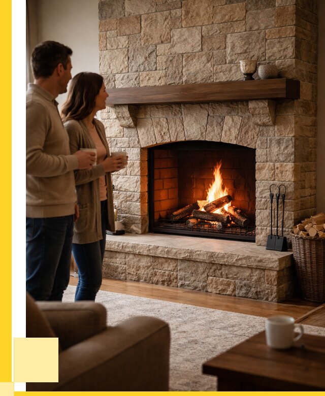 Каменные камины на заказ в Вязьме от 185076 р. | ЭриданВзь