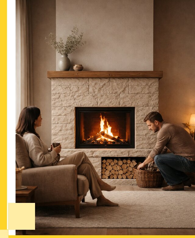 Камины для дома в Вязьме под ключ от 154230 р. | ЭриданВзь