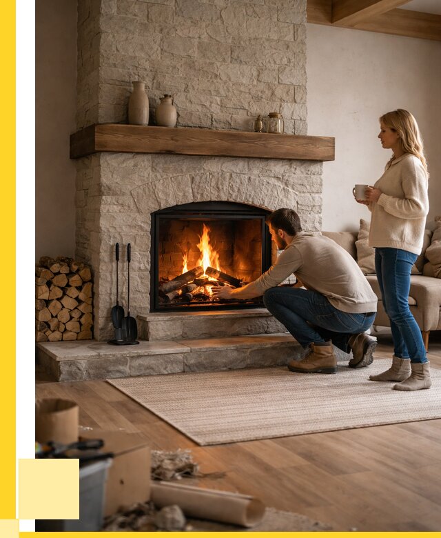 Камины для загородного дома в Вязьме от 359870 р., ЭриданВзь