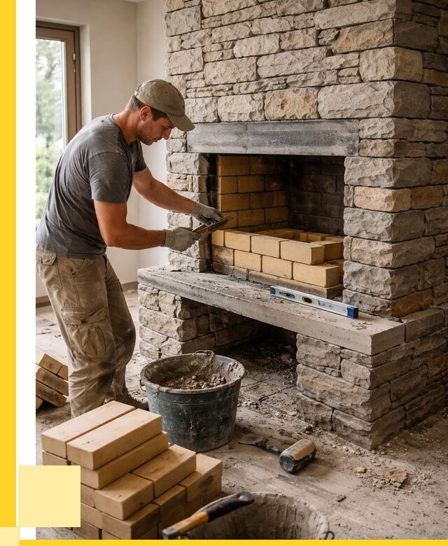 Кладка каминов и камина в Вязьме от 25705 р. ЭриданВзь