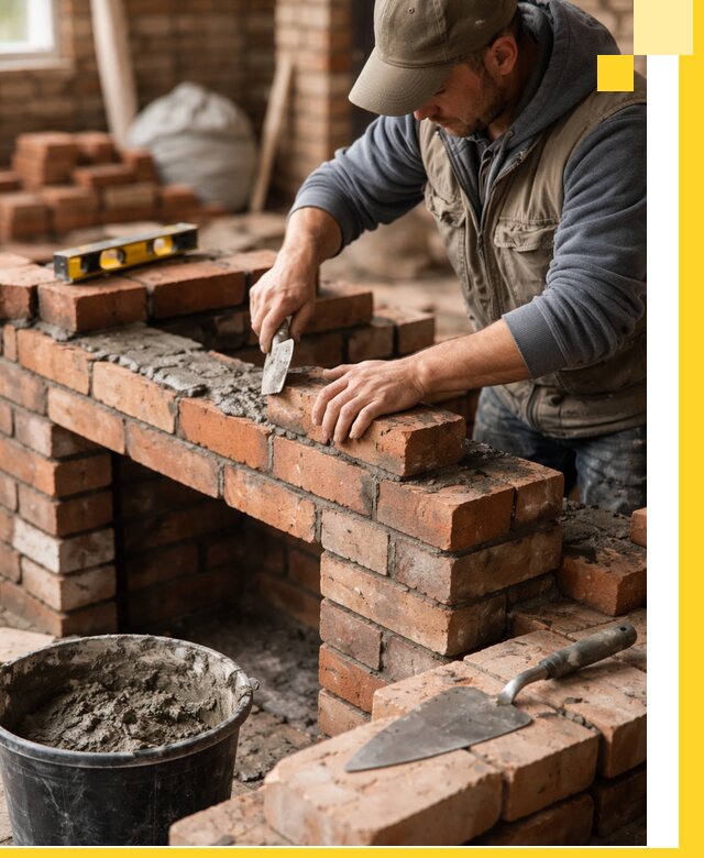 Кладка каминов под ключ в Вязьме профессиональная отделка и монтаж