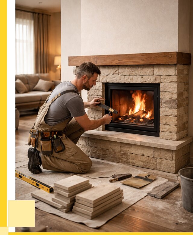 Строительство каминов в Вязьме от 154230 р., ЭриданВзь - под ключ