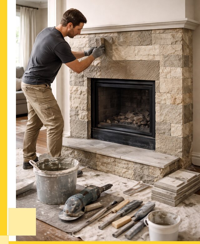 Ремонт каминов и печей в Вязьме от 15423 р. | ЭриданВзь