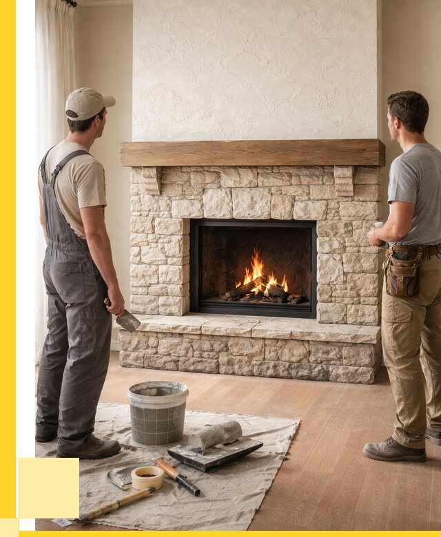 Отделка каминов в Вязьме от 6683 р. под ключ | ЭриданВзь