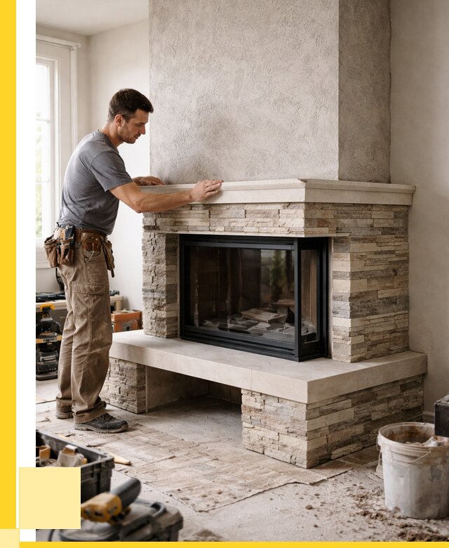 Изготовление каминов под ключ в Вязьме от 154230 р. | ЭриданВзь