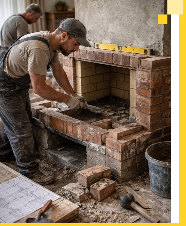 Изготовление и установка каминопечей под ключ в Вязьме