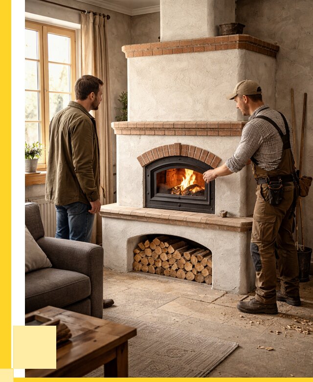 Печи камины в Вязьме: кирпичные, изразцовые от 61692 р. | ЭриданВзь