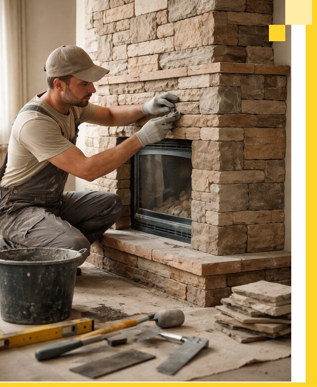 Проектирование и установка печей-каминов под ключ в Вязьме