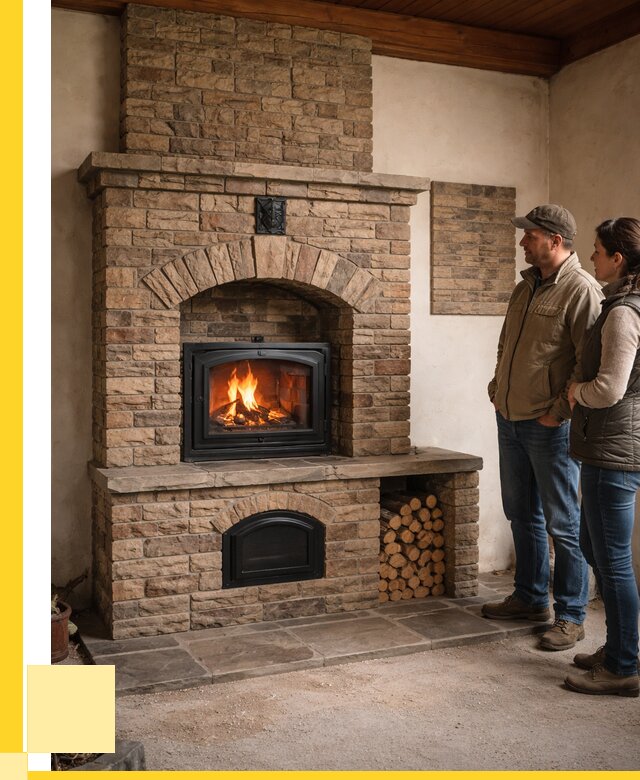 Кирпичная печь под ключ в Вязьме от 154230 р. | ЭриданВзь