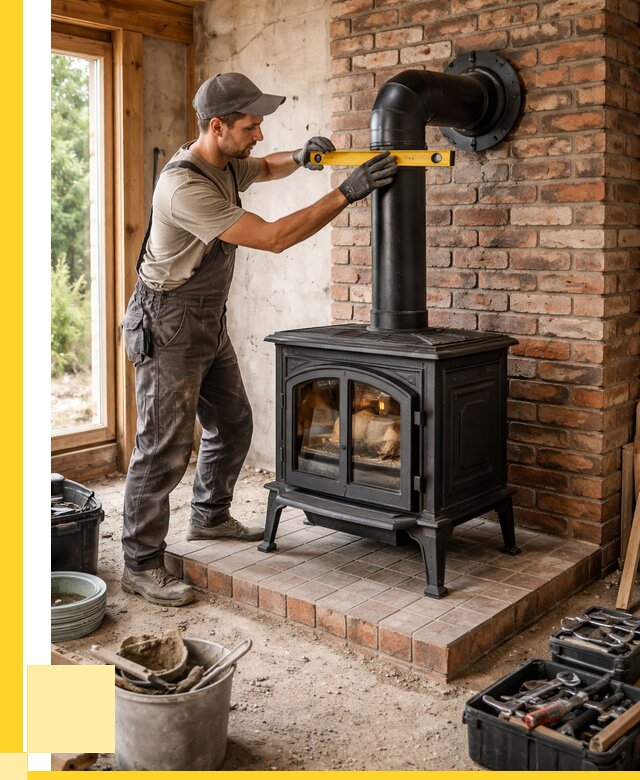 Монтаж печей установка банной печи в Вязьме от 15423 р. | ЭриданВзь