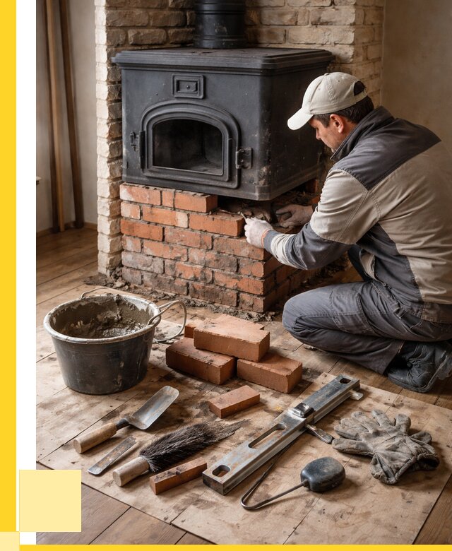 Ремонт печей в Вязьме от 12338 р., услуги печника ЭриданВзь