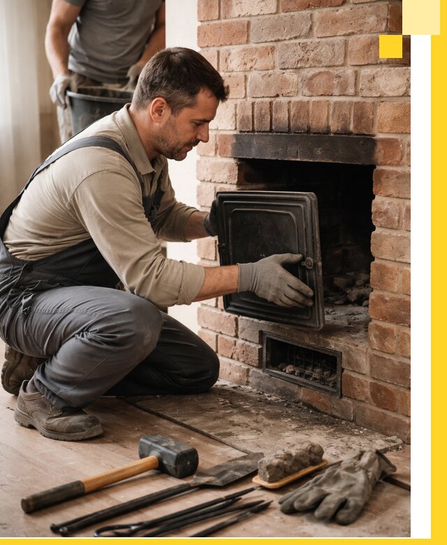 Ремонт печей в Вязьме с гарантией качества и безопасности