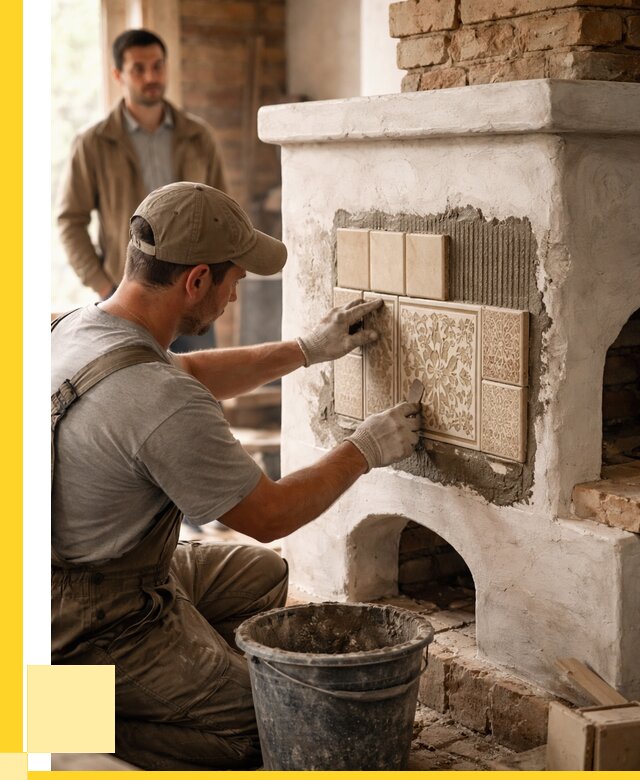 Отделка печей и банных печей в Вязьме от 35987 р. | ЭриданВзь