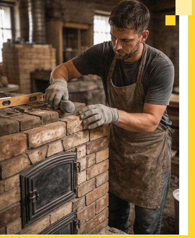 Изготовление печей на заказ в Вязьме с проектом и монтажом