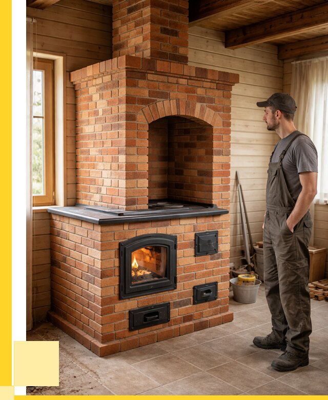 Кирпичные печи в Вязьме: купить от 154230 р. | ЭриданВзь