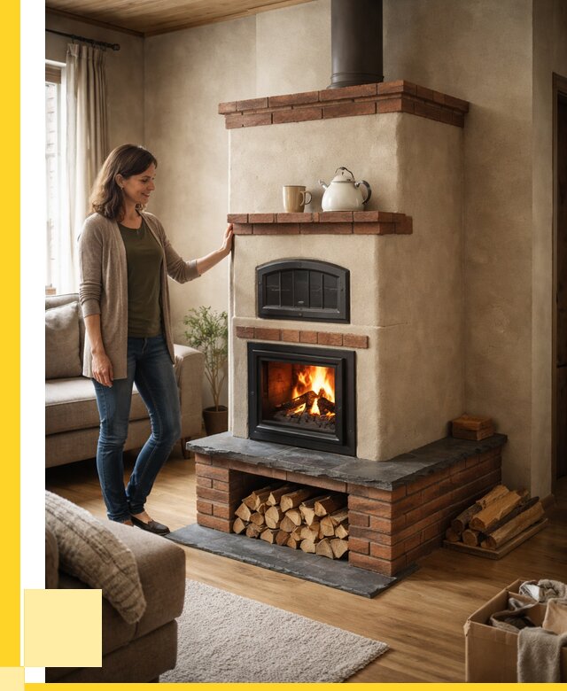 Печи шведки в Вязьме от 87397 р. | ЭриданВзь — печь шведка