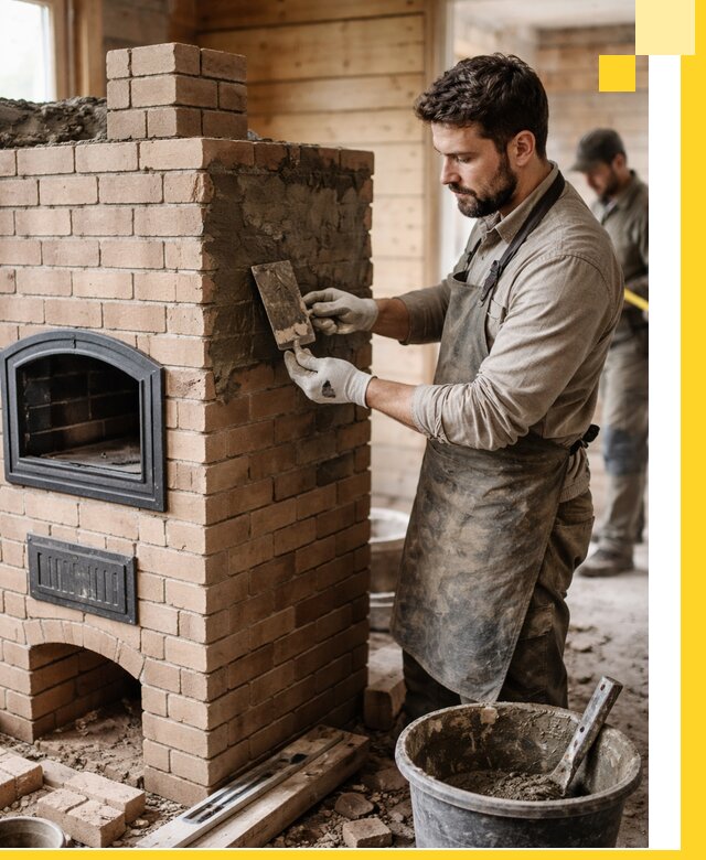 Изготовление и установка печей-шведок под ключ в Вязьме