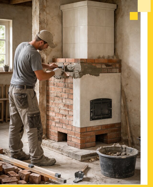 Изготовление и установка печей-голландок под ключ в Вязьме