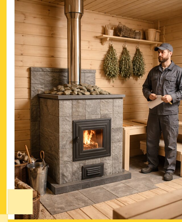 Печи для бани под ключ в Вязьме от 123384 р. | ЭриданВзь