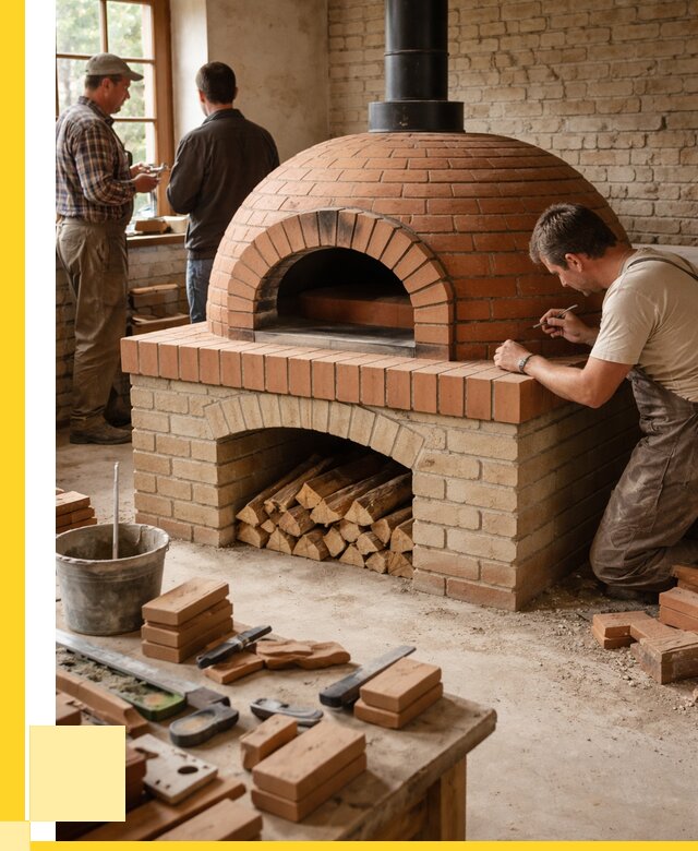 Помпейская печь дровяная для пиццы в Вязьме | ЭриданВзь от 205640 р.