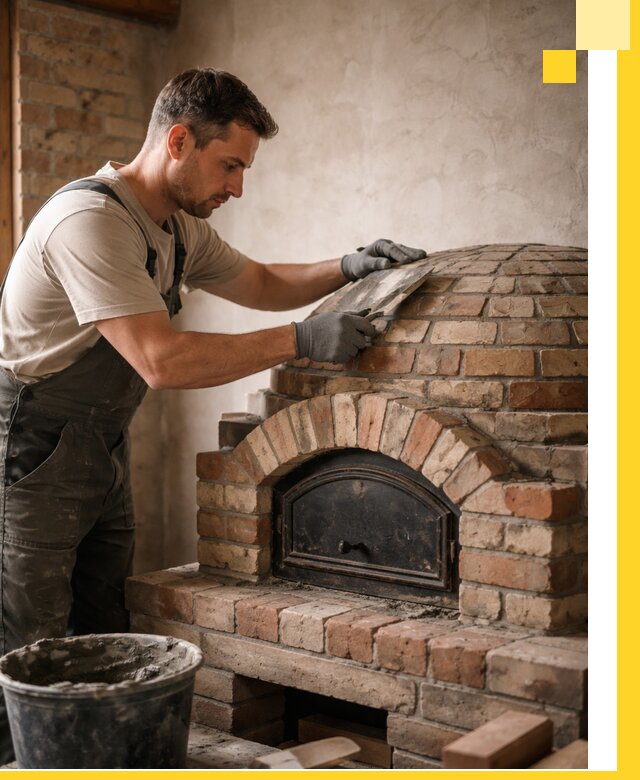 Изготовление и монтаж помпейских печей на заказ в Вязьме