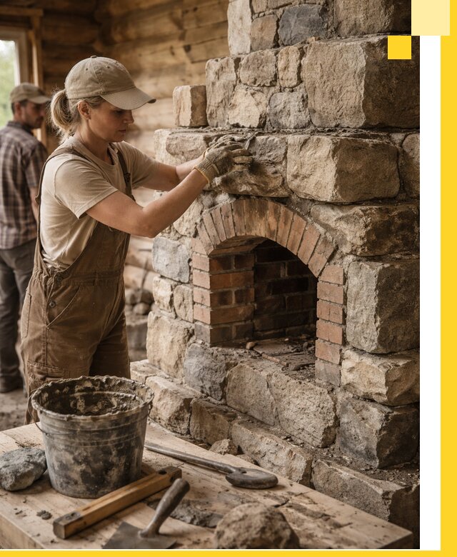 Каменные печи на заказ и монтаж в Вязьме, долговечные решения