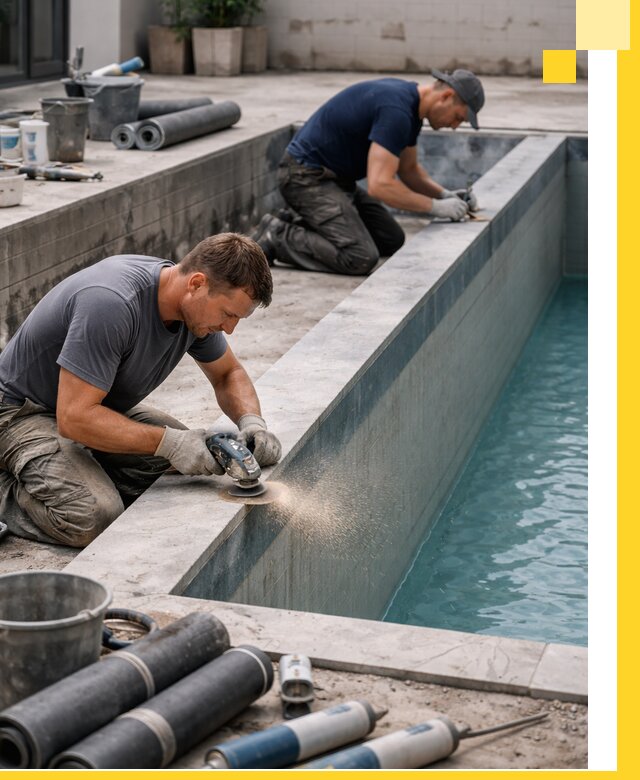 Профессиональный ремонт бассейнов под ключ в Вязьме