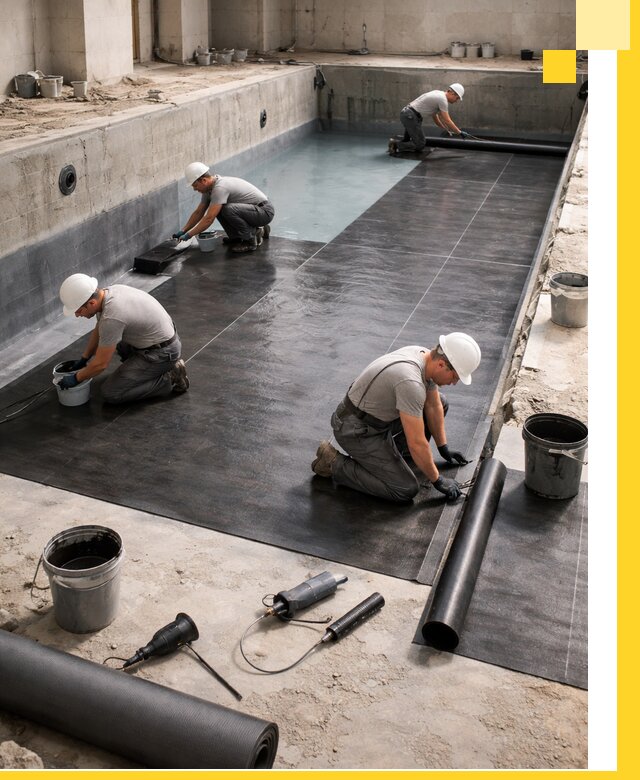 Профессиональная гидроизоляция бассейнов и чаш в Вязьме под ключ