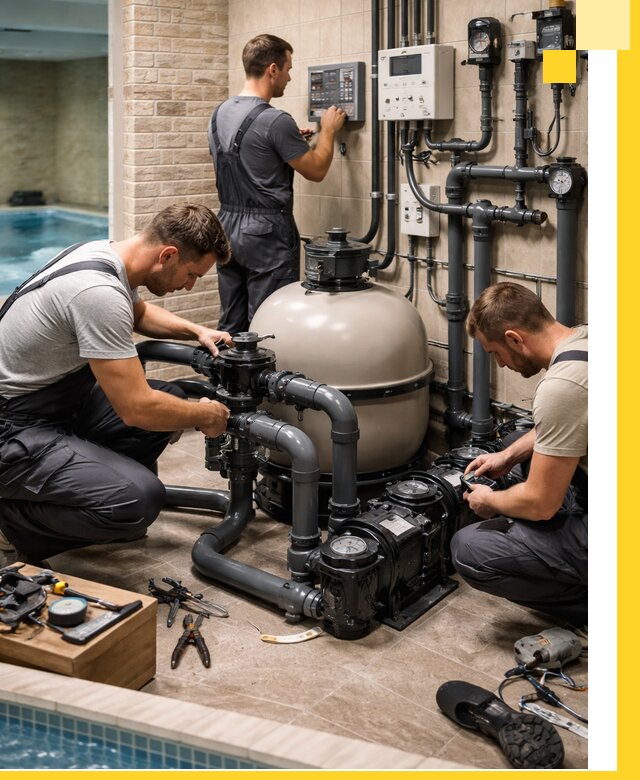 Комплексное оборудование для бассейнов под ключ в Вязьме