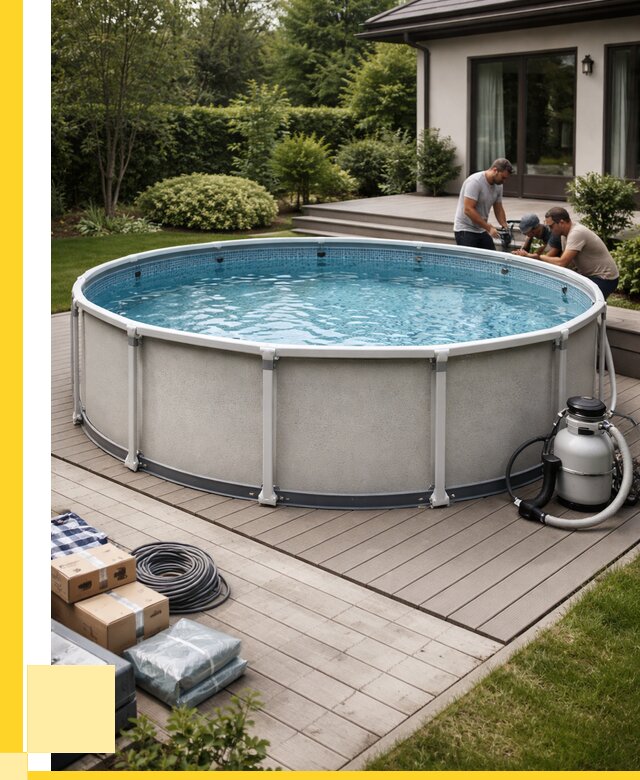 Купить каркасные бассейны в Вязьме от 46269 р. | ЭриданВзь