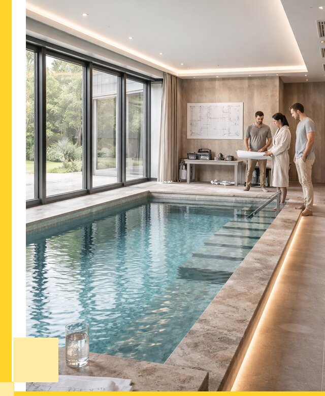 Закрытые бассейны под ключ в Вязьме от 2570500 р. | ЭриданВзь