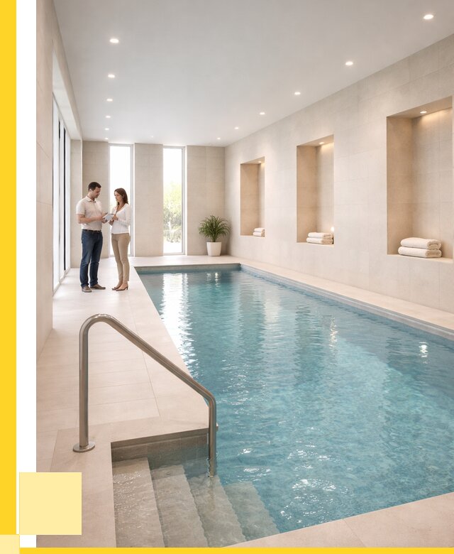 Бассейны в помещении под ключ в Вязьме от 1542300 р. | ЭриданВзь