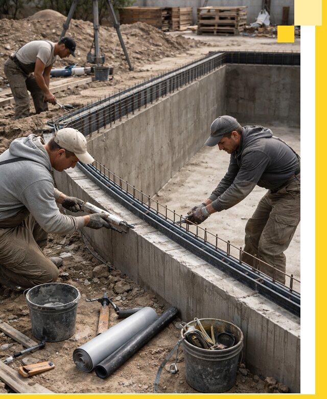 Качественный монтаж чаши бассейна в Вязьме под ключ с гарантией