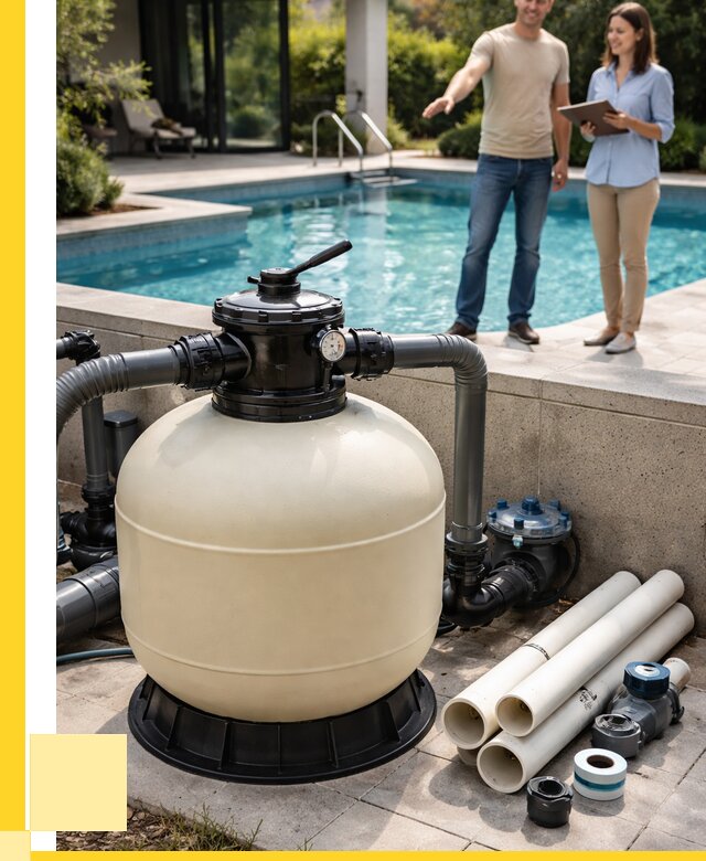 Песочные фильтры для бассейнов в Вязьме от 18508 р., ЭриданВзь