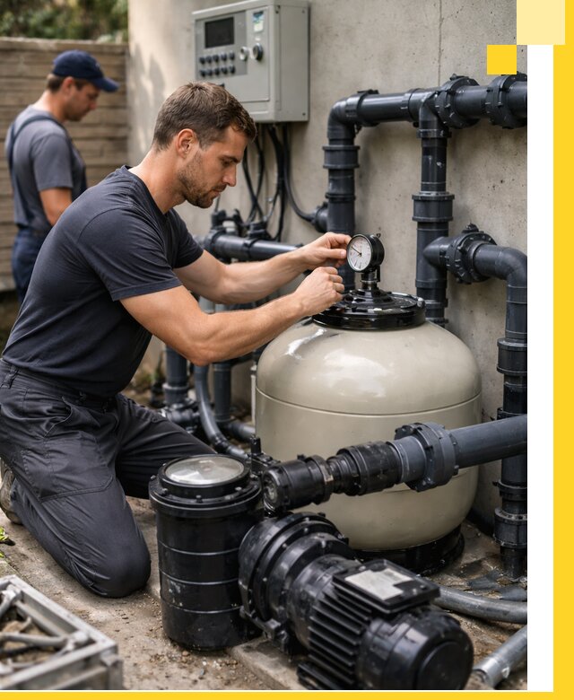 Поставка и монтаж фильтровального оборудования для бассейнов в Вязьме