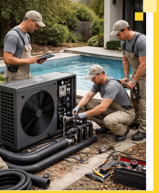 Проектирование и установка тепловых насосов для бассейнов в Вязьме