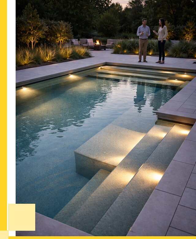 Освещение бассейнов в Вязьме под ключ от 25705 р. | ЭриданВзь