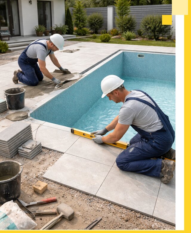 Строительство и монтаж плавательных бассейнов под ключ в Вязьме