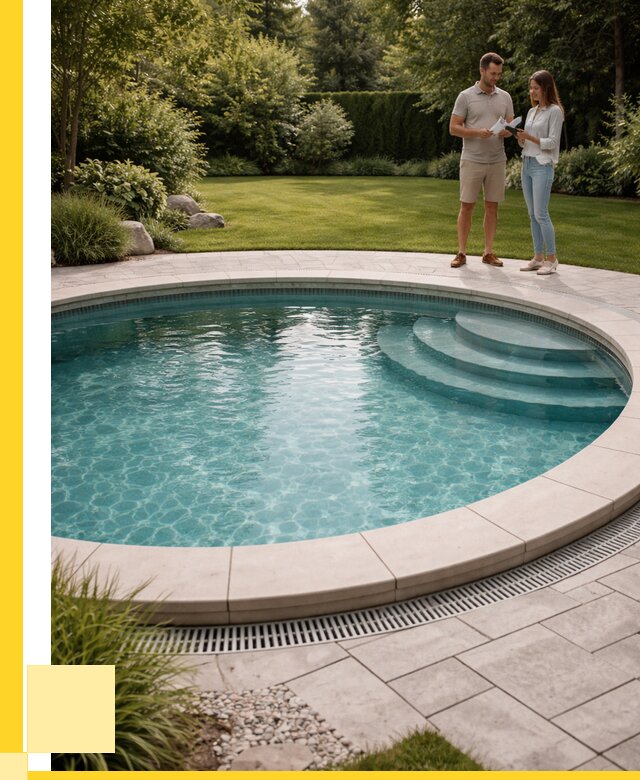 Круглые каркасные бассейны купить в Вязьме от 257050 р. | ЭриданВзь