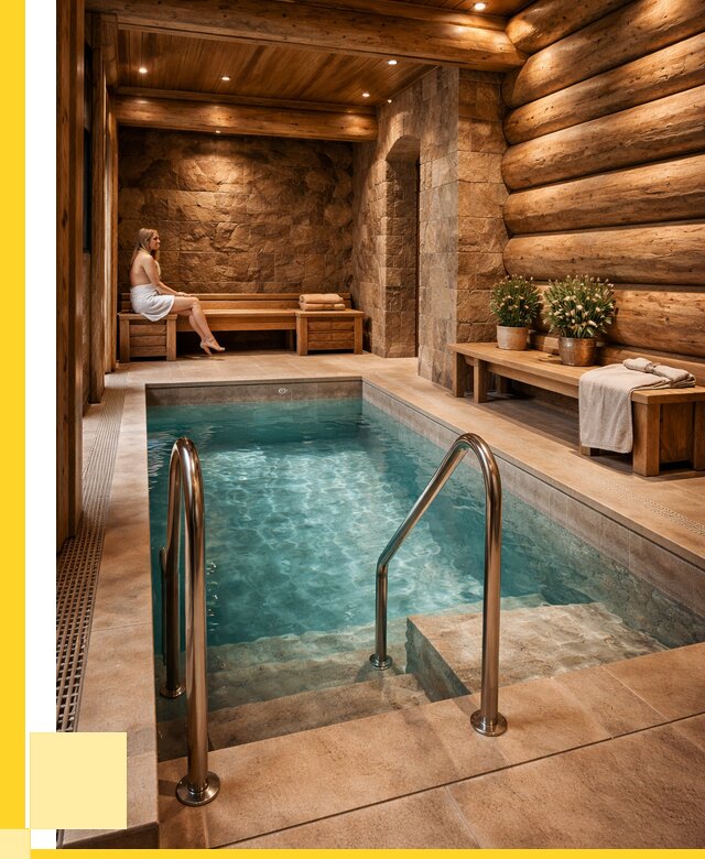 Аренда бани с бассейном в Вязьме от 1542300 р. | ЭриданВзь