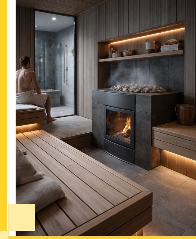 Проект сауны в частном доме в Вязьме от 35987 р. | ЭриданВзь