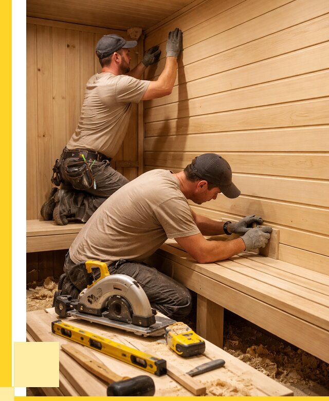 Обшивка саун вагонкой в Вязьме от 2571 р. | ЭриданВзь