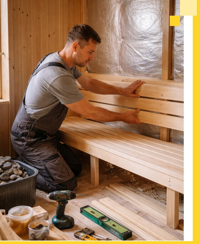 Проектирование, изготовление и монтаж финских саун в Вязьме