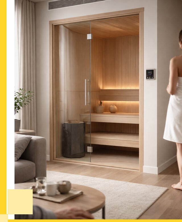 Сауна в квартире под ключ в Вязьме от 123384 р. ЭриданВзь