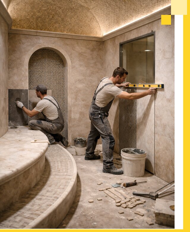 Проектирование и строительство саун с хамамом под ключ в Вязьме