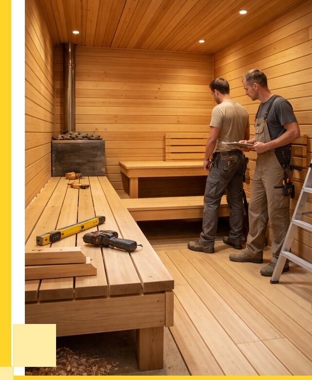 Отделка бань и саун в Вязьме по цене от 4627 р. | ЭриданВзь