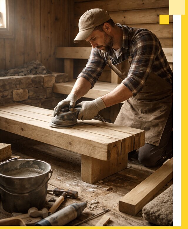 Ремонт бань под ключ в Вязьме с гарантией качества и сроков